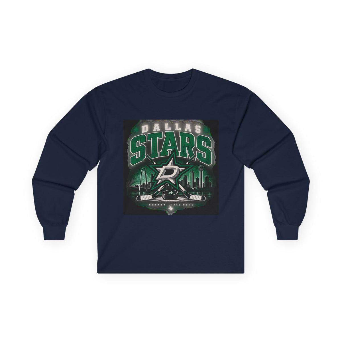 Dallas Stars Hockey Lives - Unisex Ultra Cotton Long Sleeve Tee