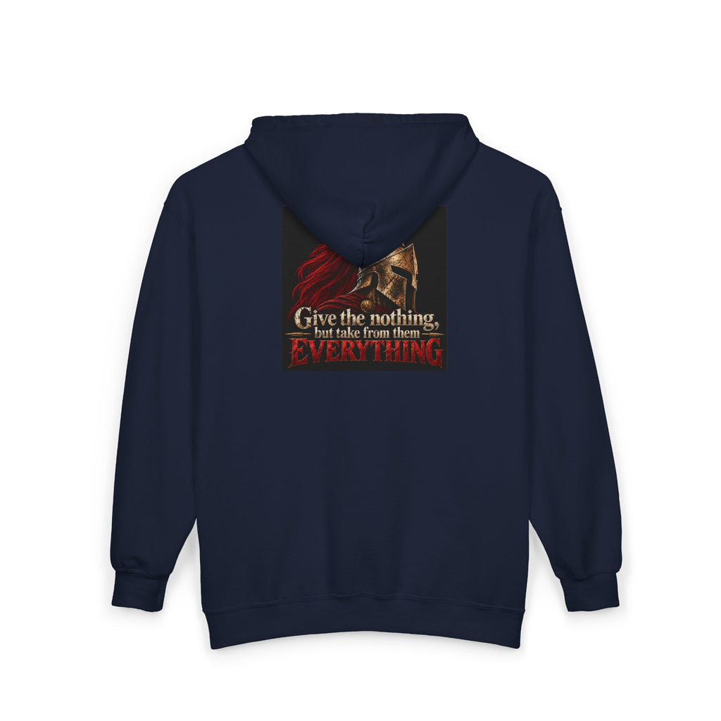 Spartan Helmet - Take Everything - Full-Zip Hooded Sweatshirt