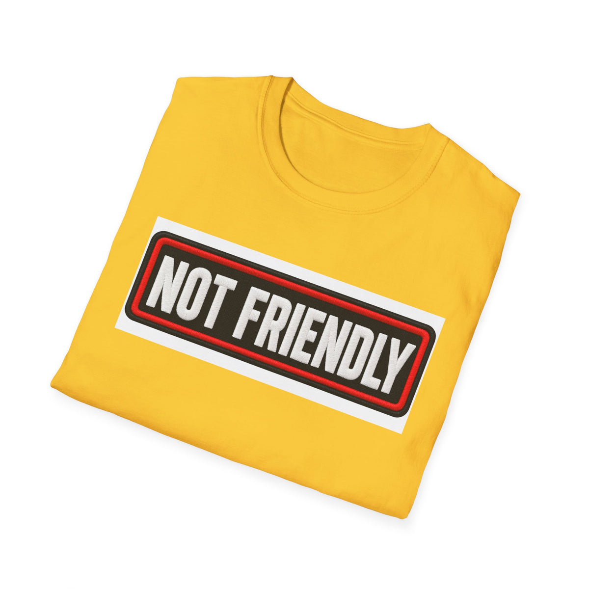 Not Friendly - Service Dog Patch - Classic Tee