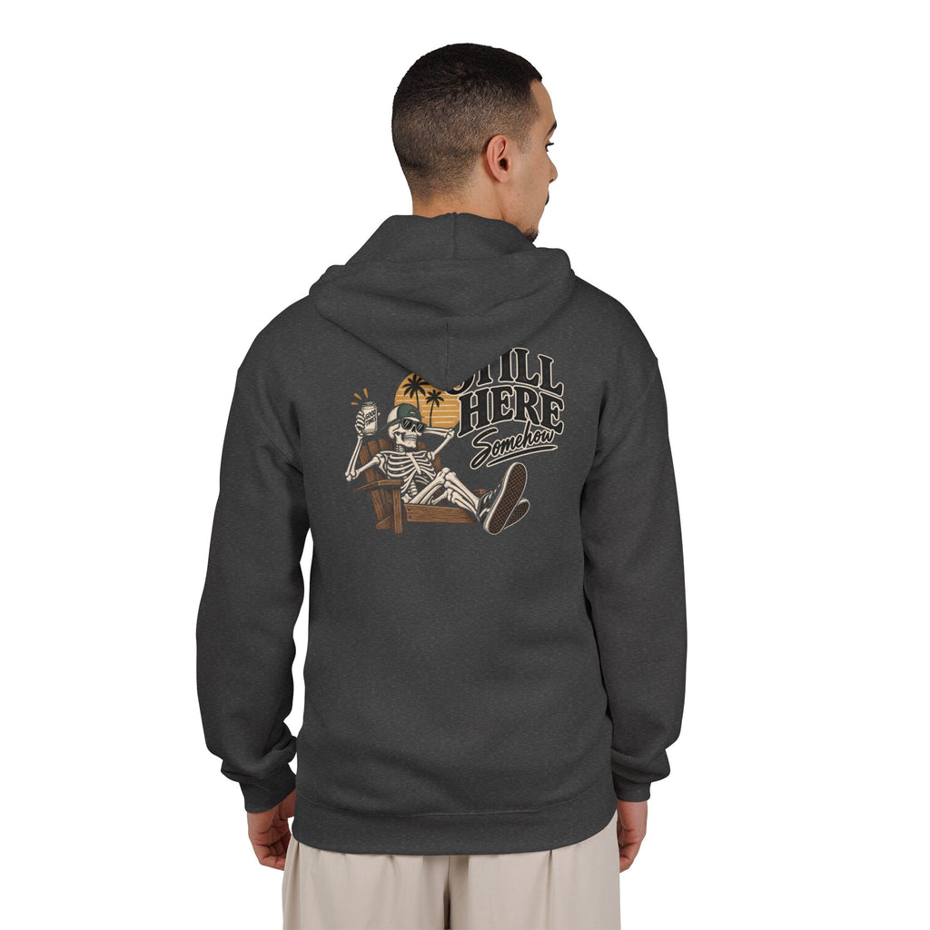 Still Here Somehow - Full-Zip Hooded Sweatshirt