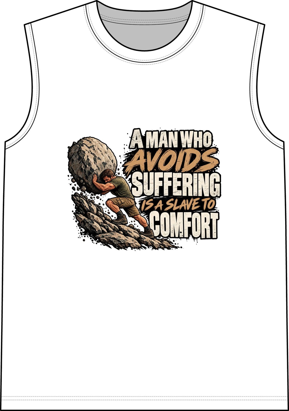 A Man Who Avoids Suffering - Classic Tank