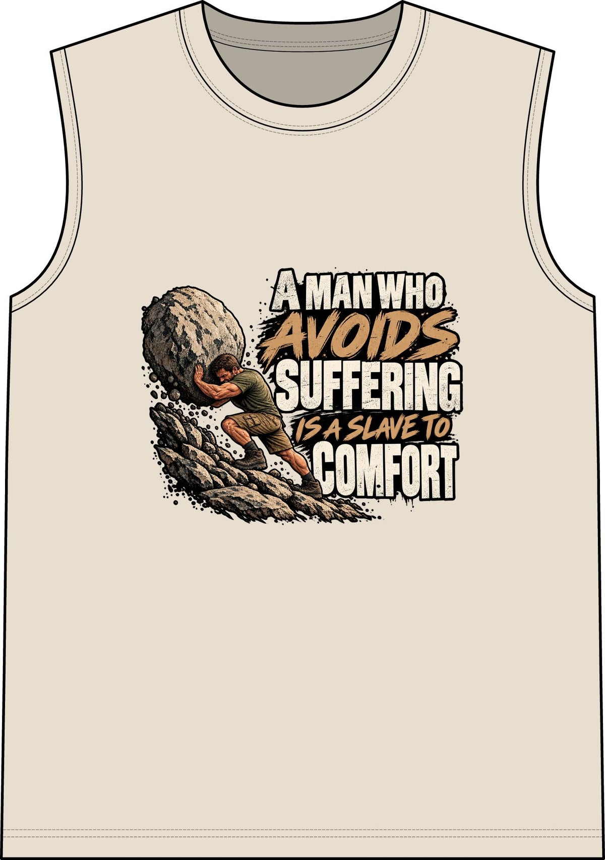 A Man Who Avoids Suffering - Classic Tank