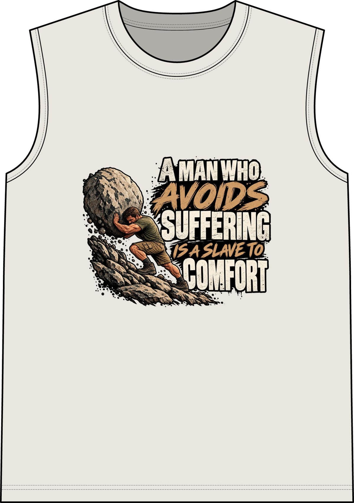 A Man Who Avoids Suffering - Classic Tank