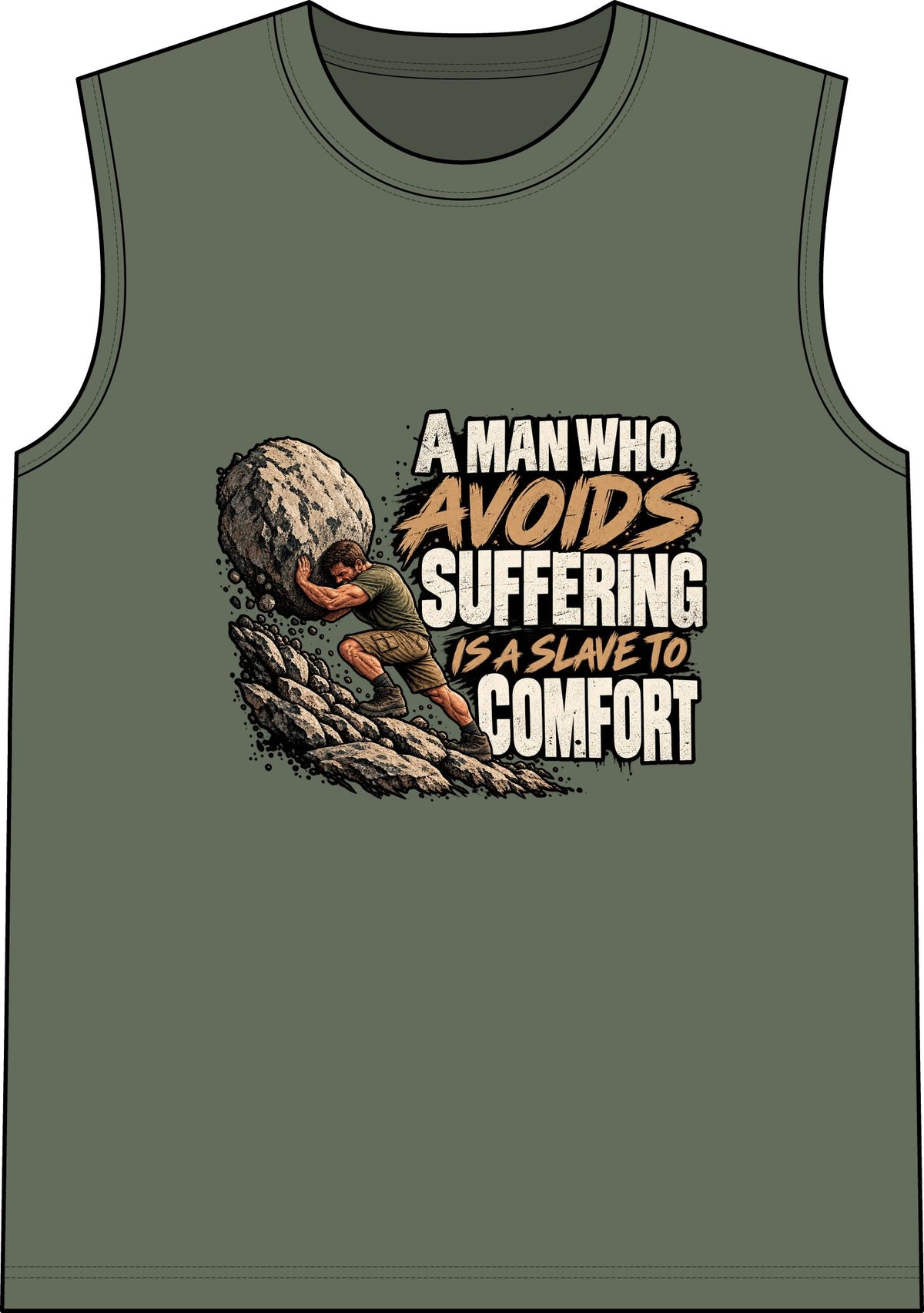 A Man Who Avoids Suffering - Classic Tank