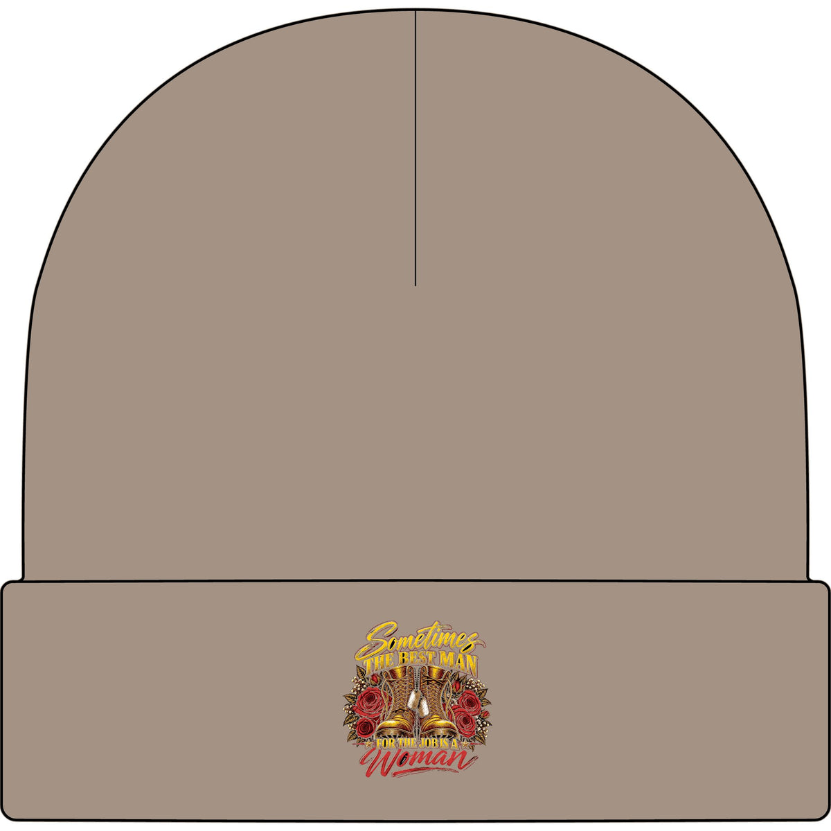 Best Man for the Job - AS Colour 1107 Cuff Beanie