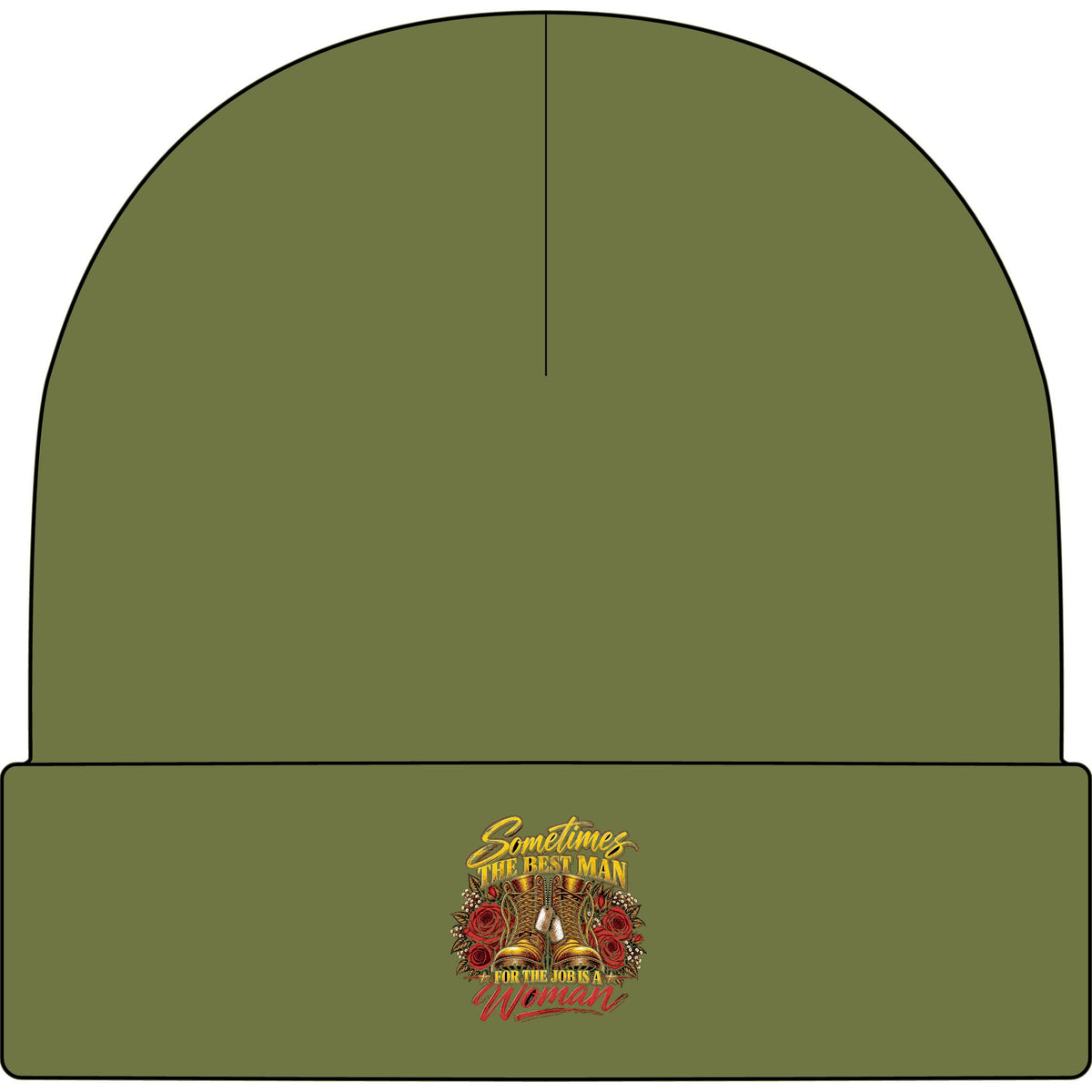 Best Man for the Job - AS Colour 1107 Cuff Beanie