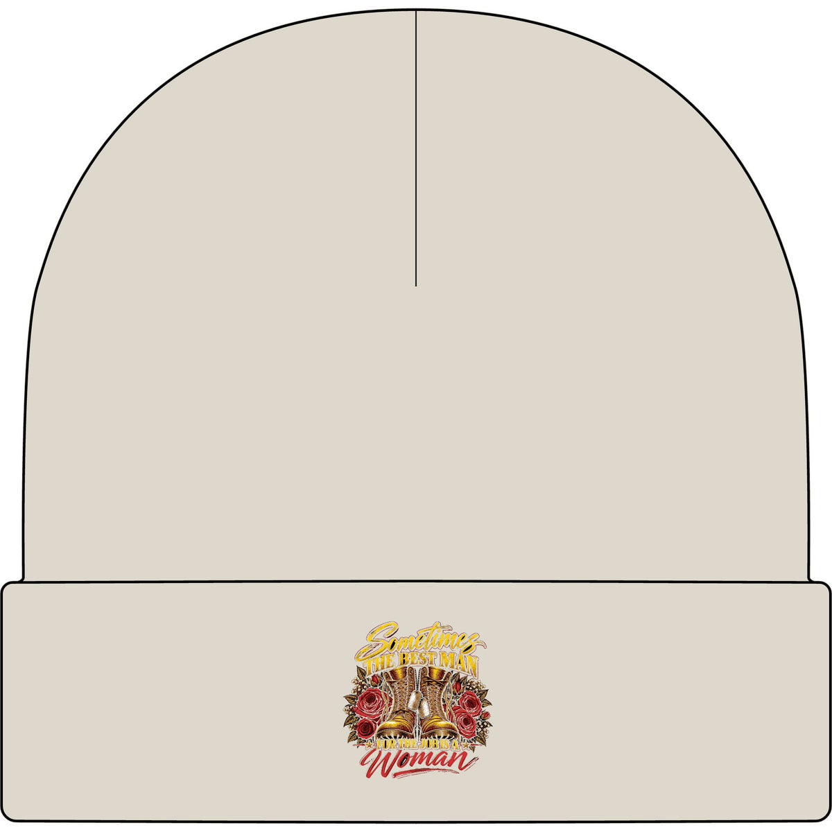 Best Man for the Job - AS Colour 1107 Cuff Beanie