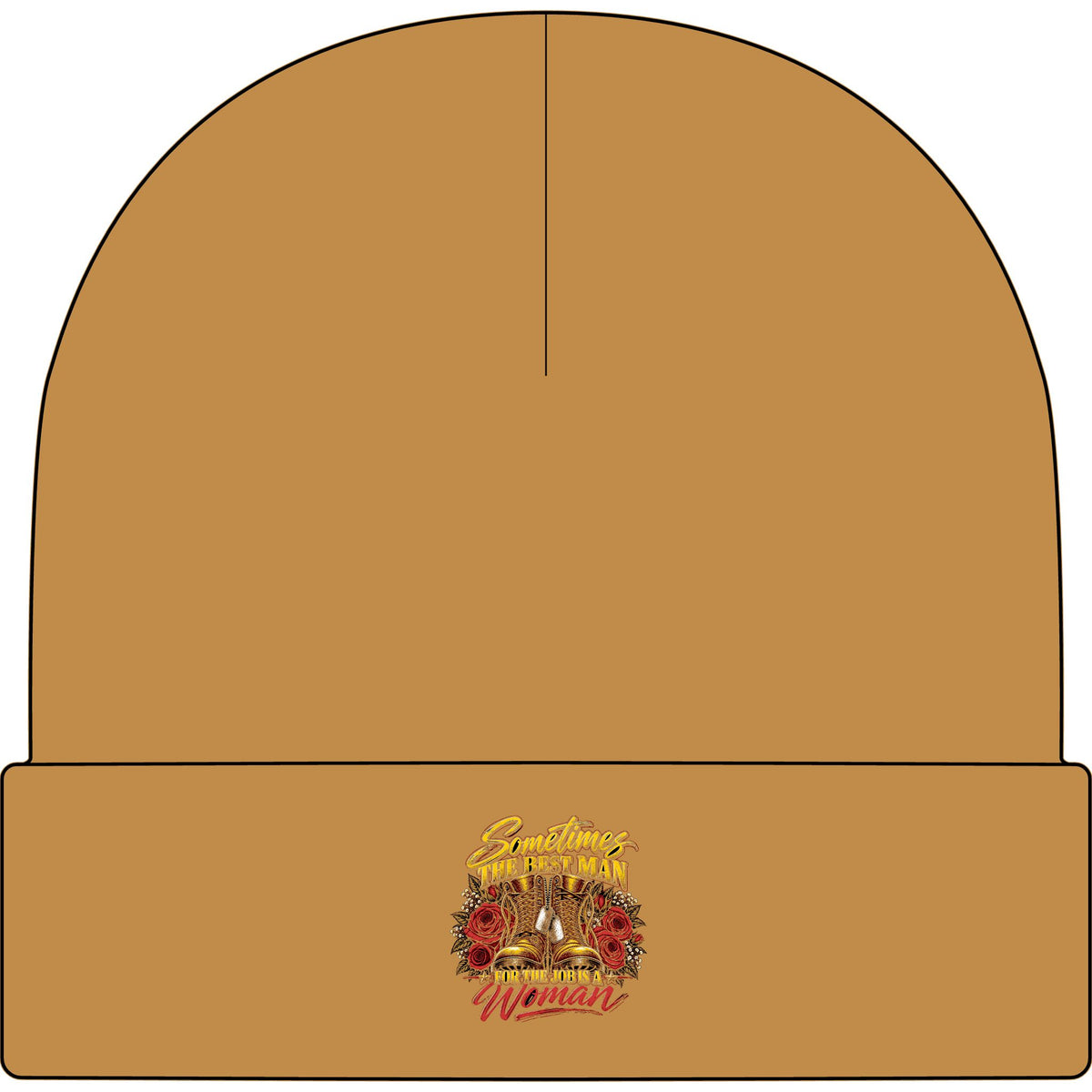 Best Man for the Job - AS Colour 1107 Cuff Beanie