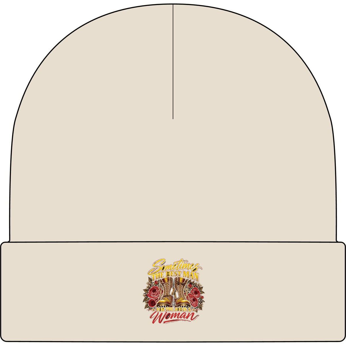 Best Man for the Job - AS Colour 1107 Cuff Beanie