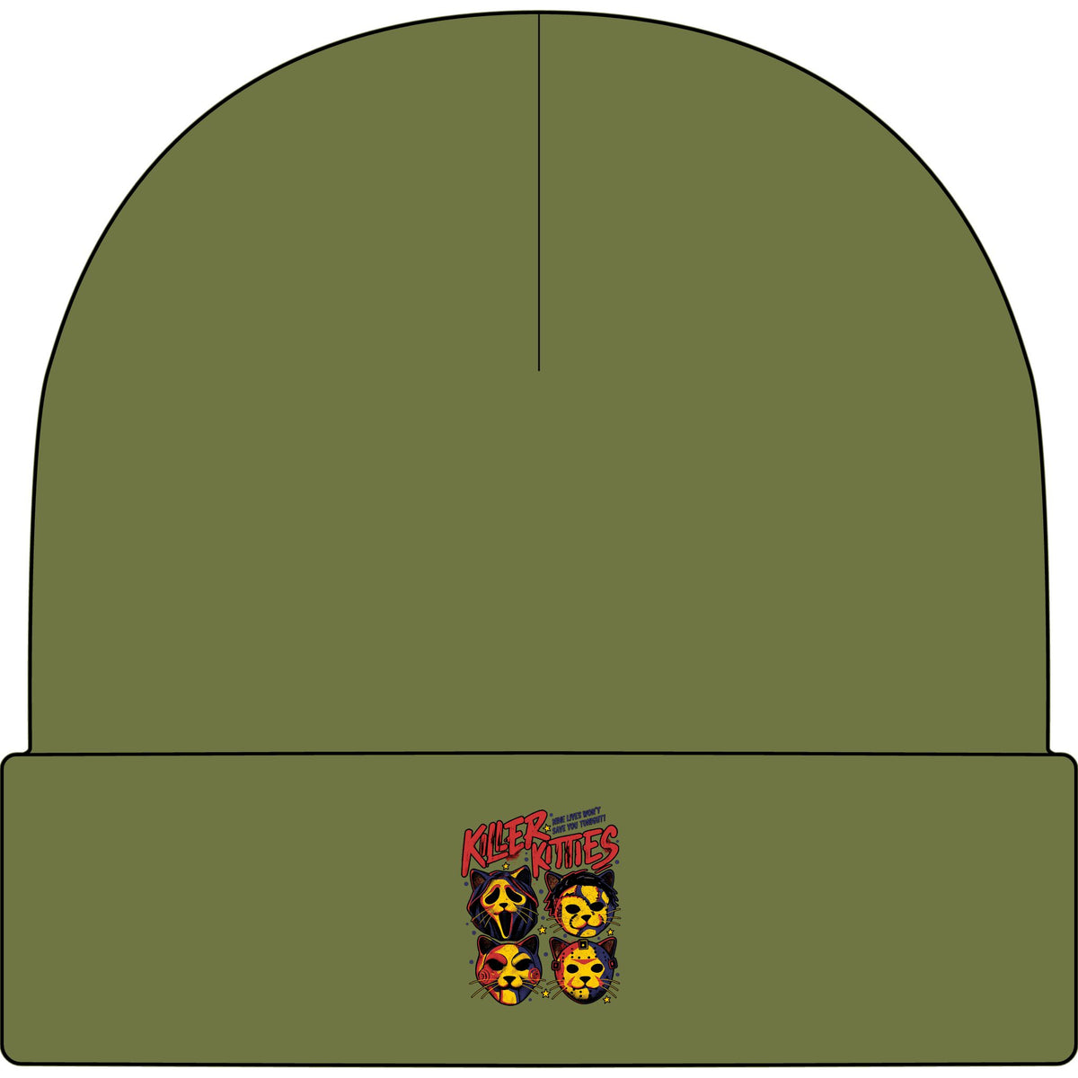 Killer Kitties - AS Colour 1107 Cuff Beanie