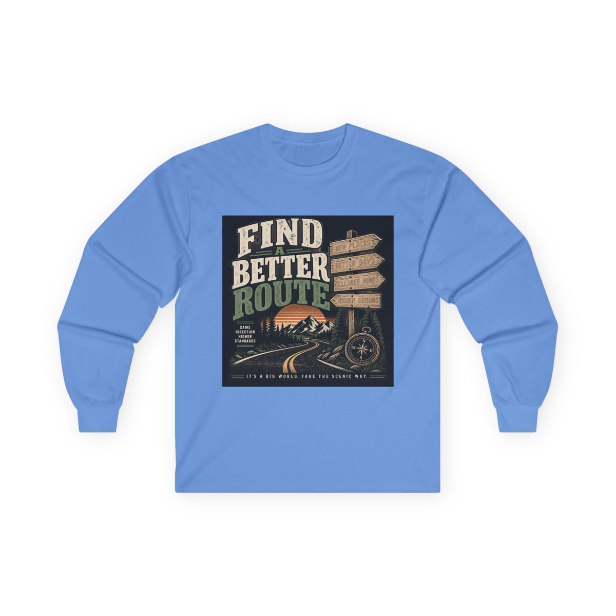 Find A Better Route - Unisex Ultra Cotton Long Sleeve Tee