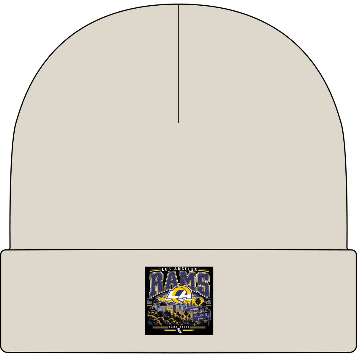 LA Rams House Pride - AS Colour 1107 Cuff Beanie