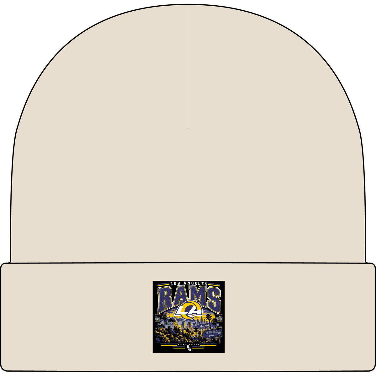 LA Rams House Pride - AS Colour 1107 Cuff Beanie