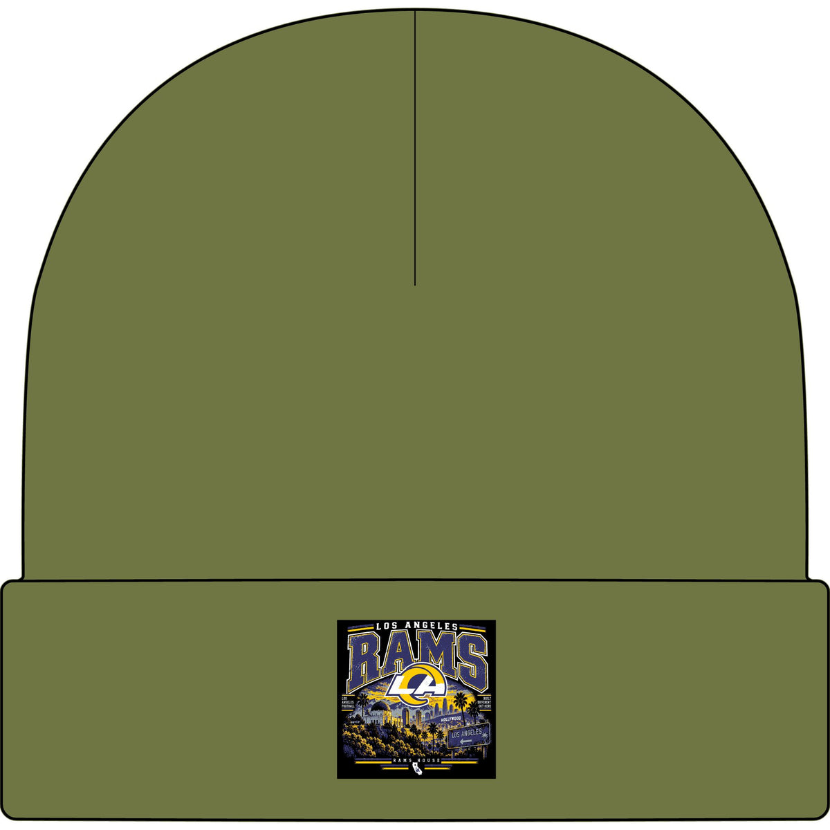 LA Rams House Pride - AS Colour 1107 Cuff Beanie