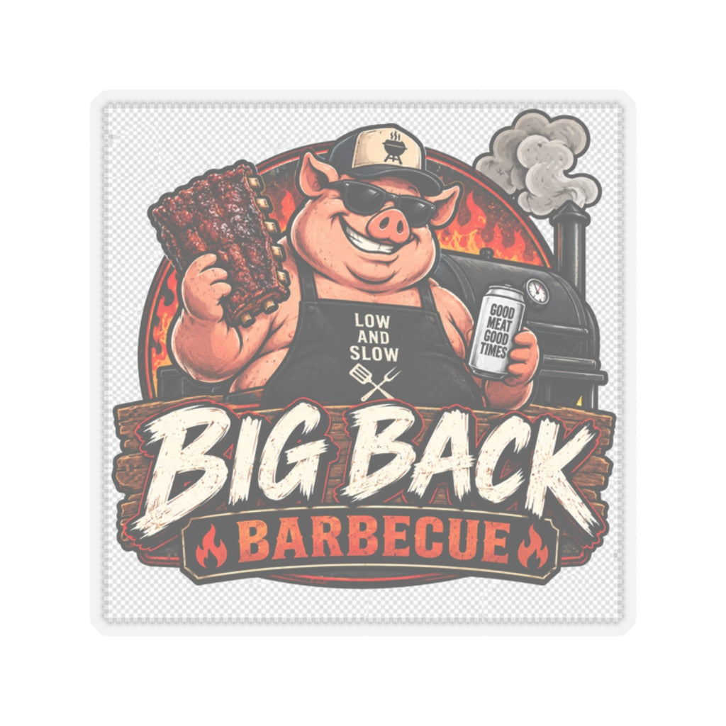 Big Back Barbecue - Kiss-Cut Sticker