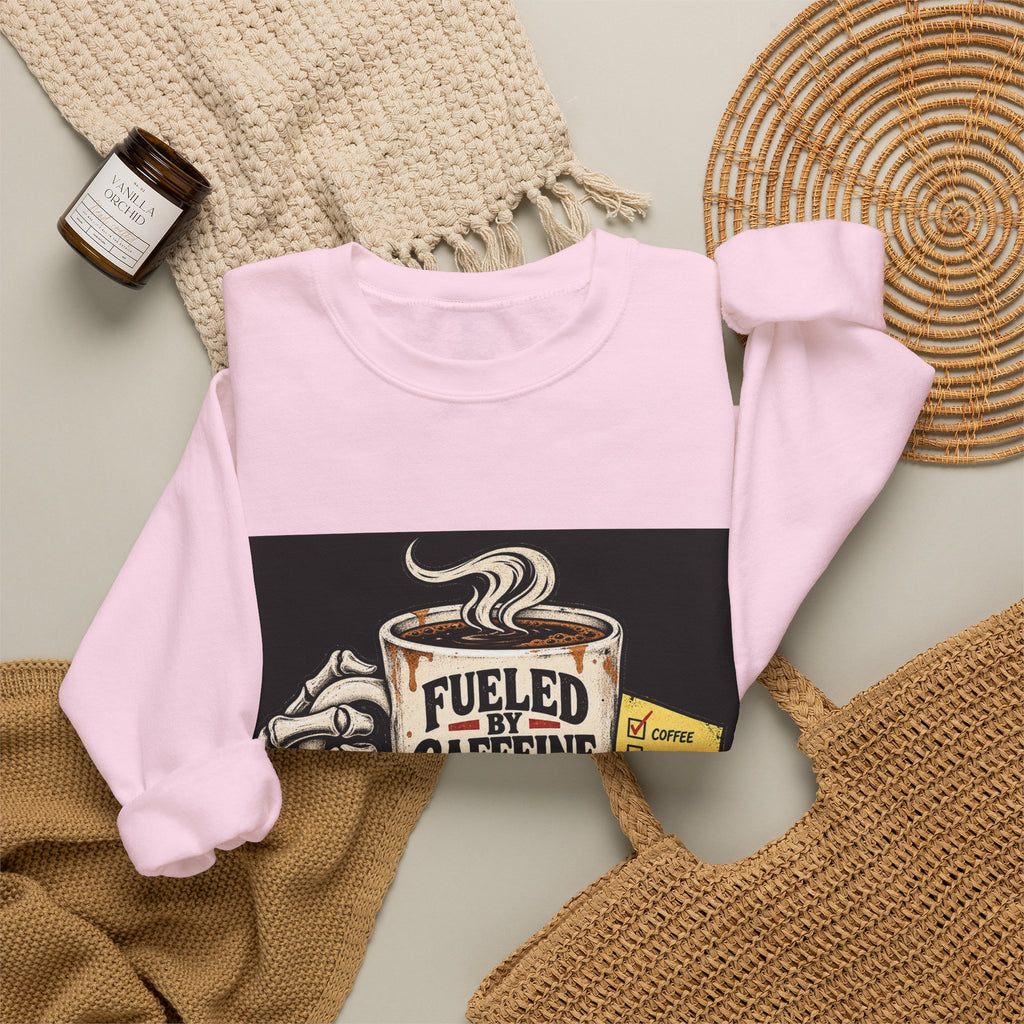 Fueled by Caffeine - Crewneck Sweatshirt