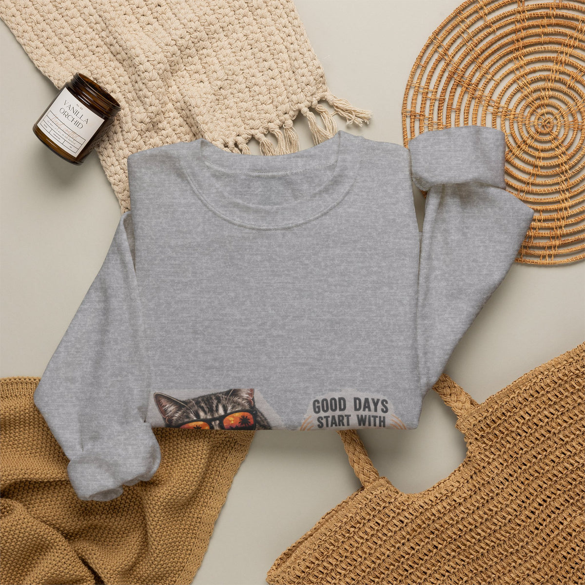 Cat Lover - Crewneck Sweatshirt
