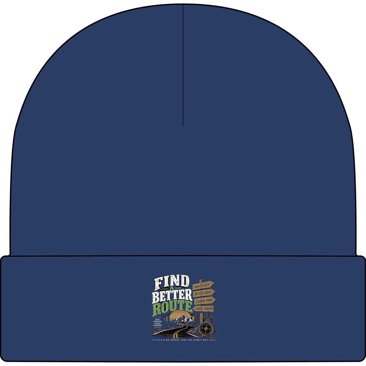 Find A Better Route - AS Colour 1107 Cuff Beanie
