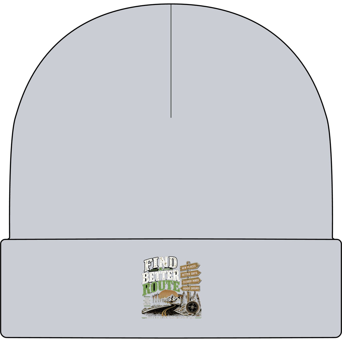 Find A Better Route - AS Colour 1107 Cuff Beanie