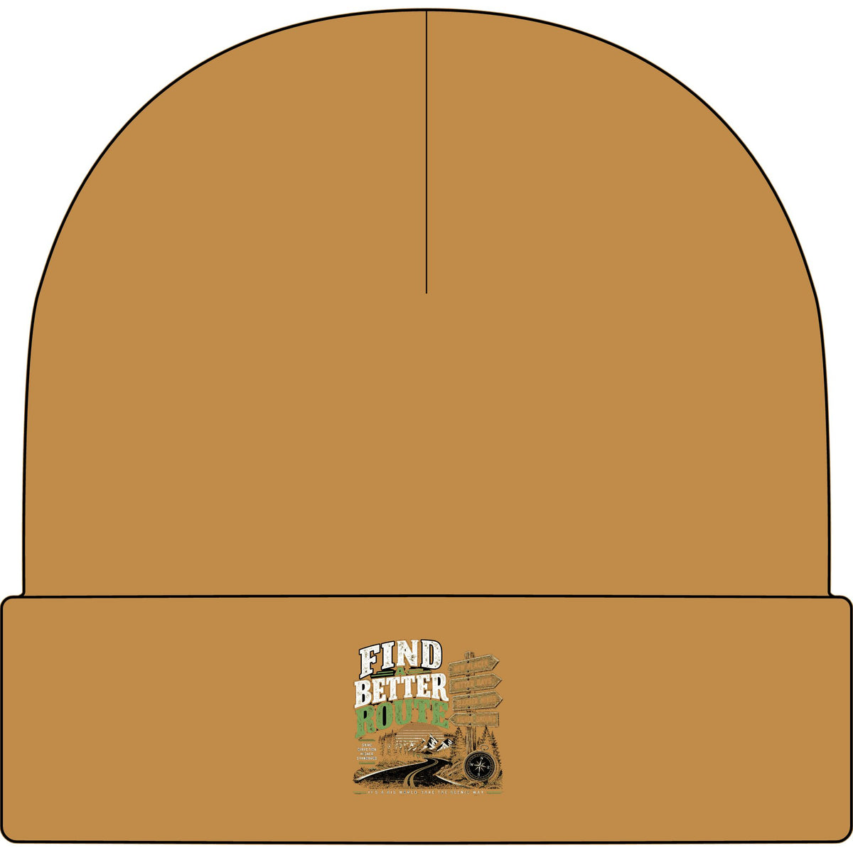 Find A Better Route - AS Colour 1107 Cuff Beanie