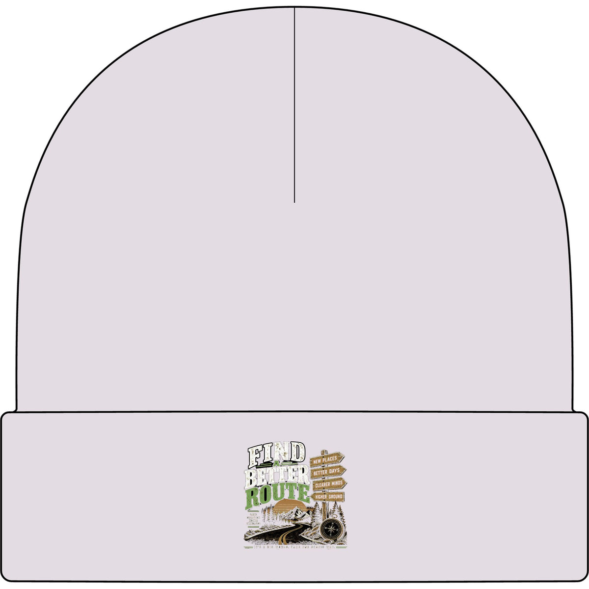 Find A Better Route - AS Colour 1107 Cuff Beanie