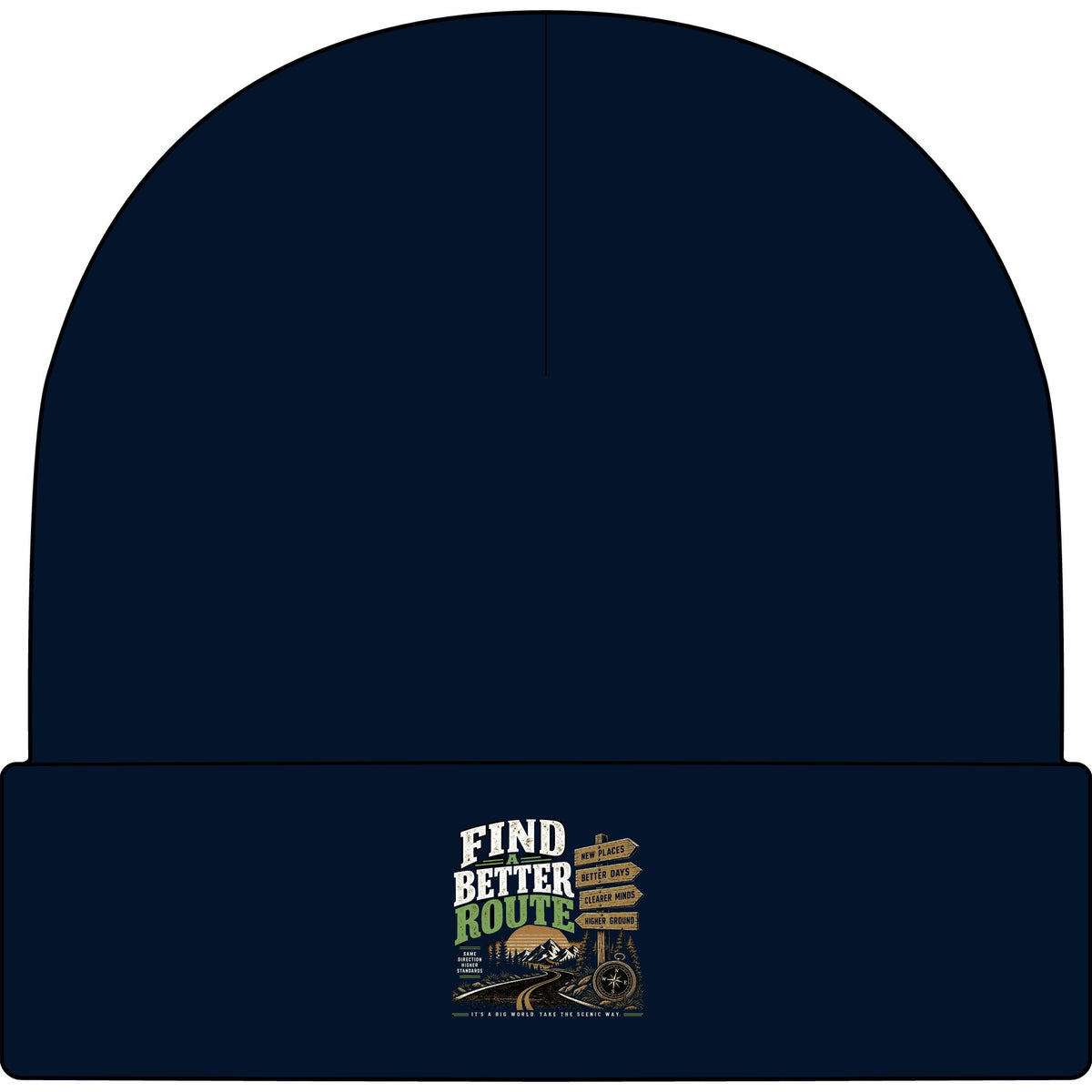 Find A Better Route - AS Colour 1107 Cuff Beanie