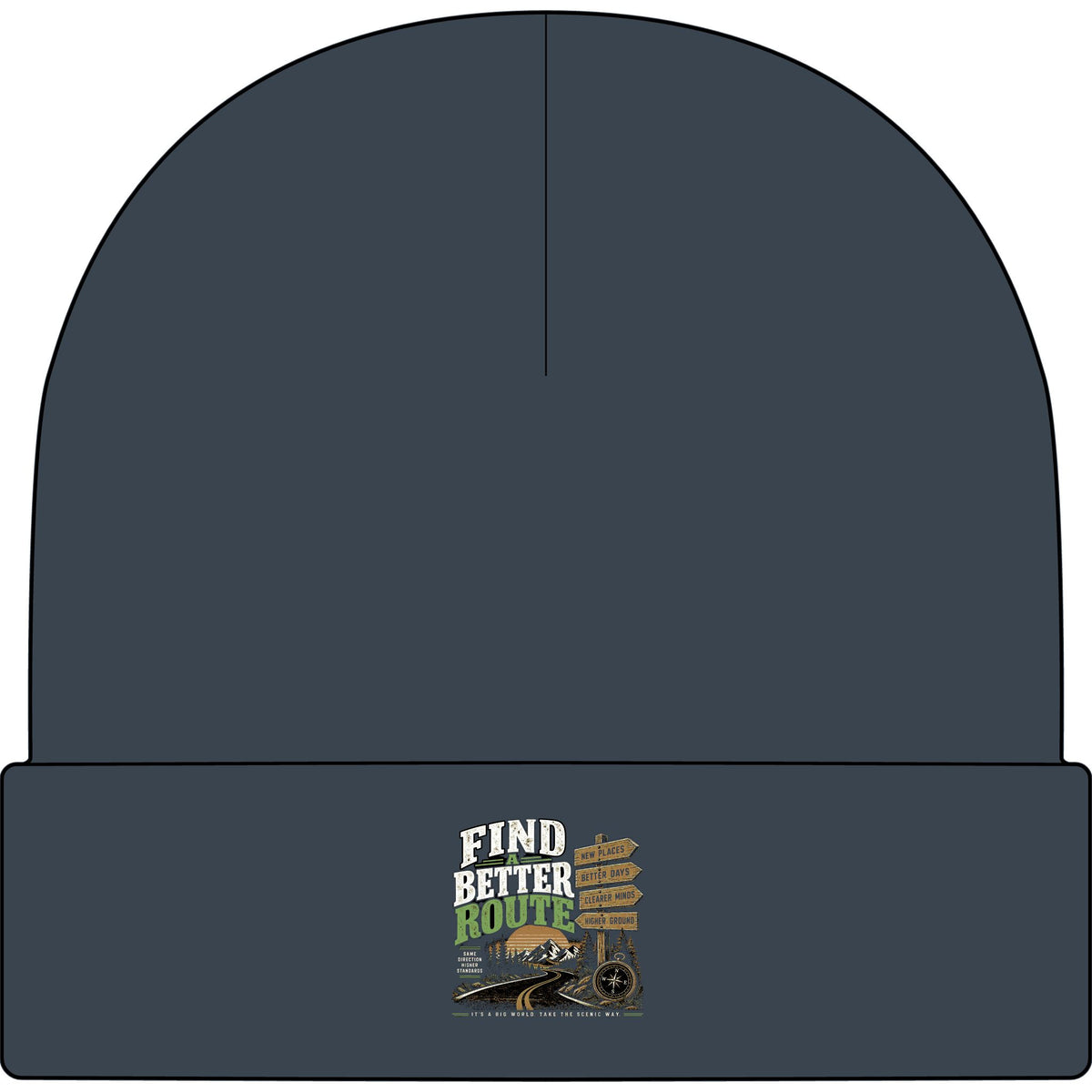 Find A Better Route - AS Colour 1107 Cuff Beanie