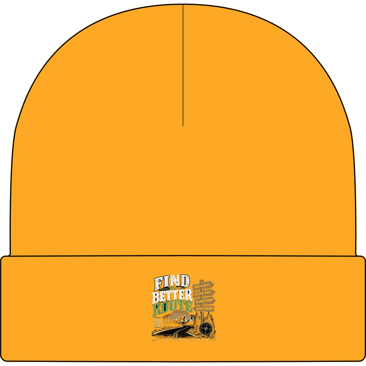 Find A Better Route - AS Colour 1107 Cuff Beanie