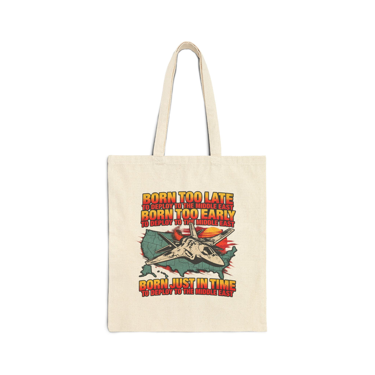 Desert Deployment Tee - Canvas Tote