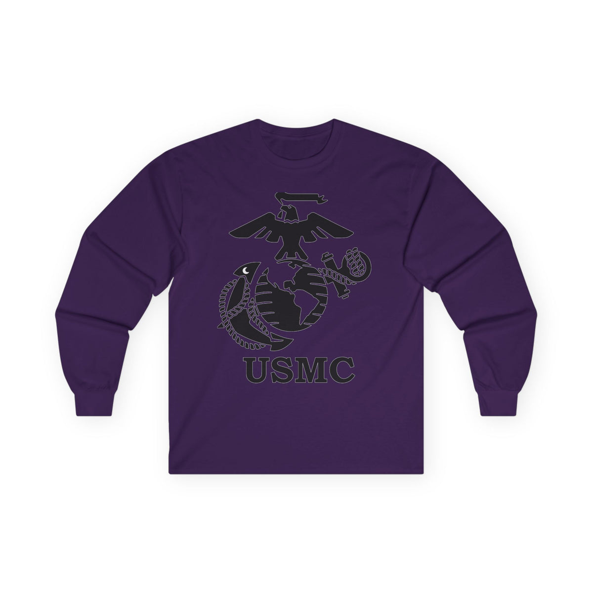 Semper Fi Emblem - Unisex Ultra Cotton Long Sleeve Tee