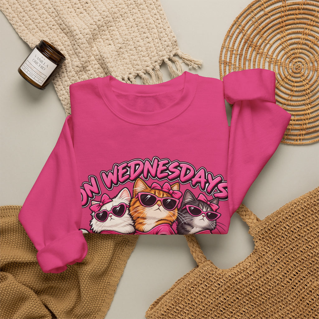 On Wednesdays We Wear Pink - Crewneck Sweatshirt