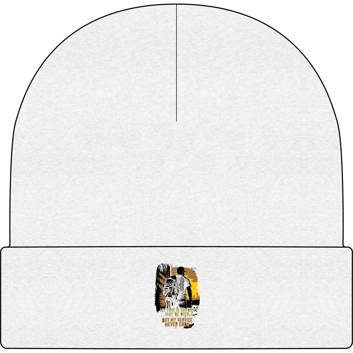 Service Never Ends - AS Colour 1107 Cuff Beanie