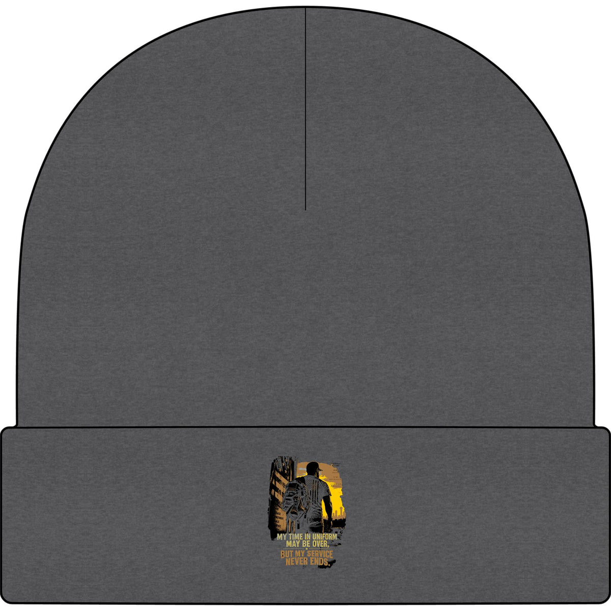 Service Never Ends - AS Colour 1107 Cuff Beanie