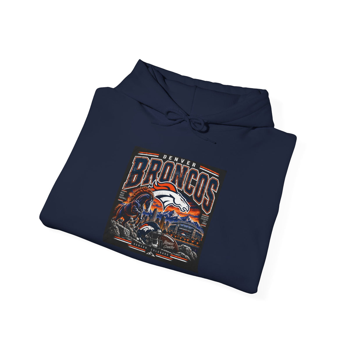 Denver Broncos Mile High Pride - Hoodie