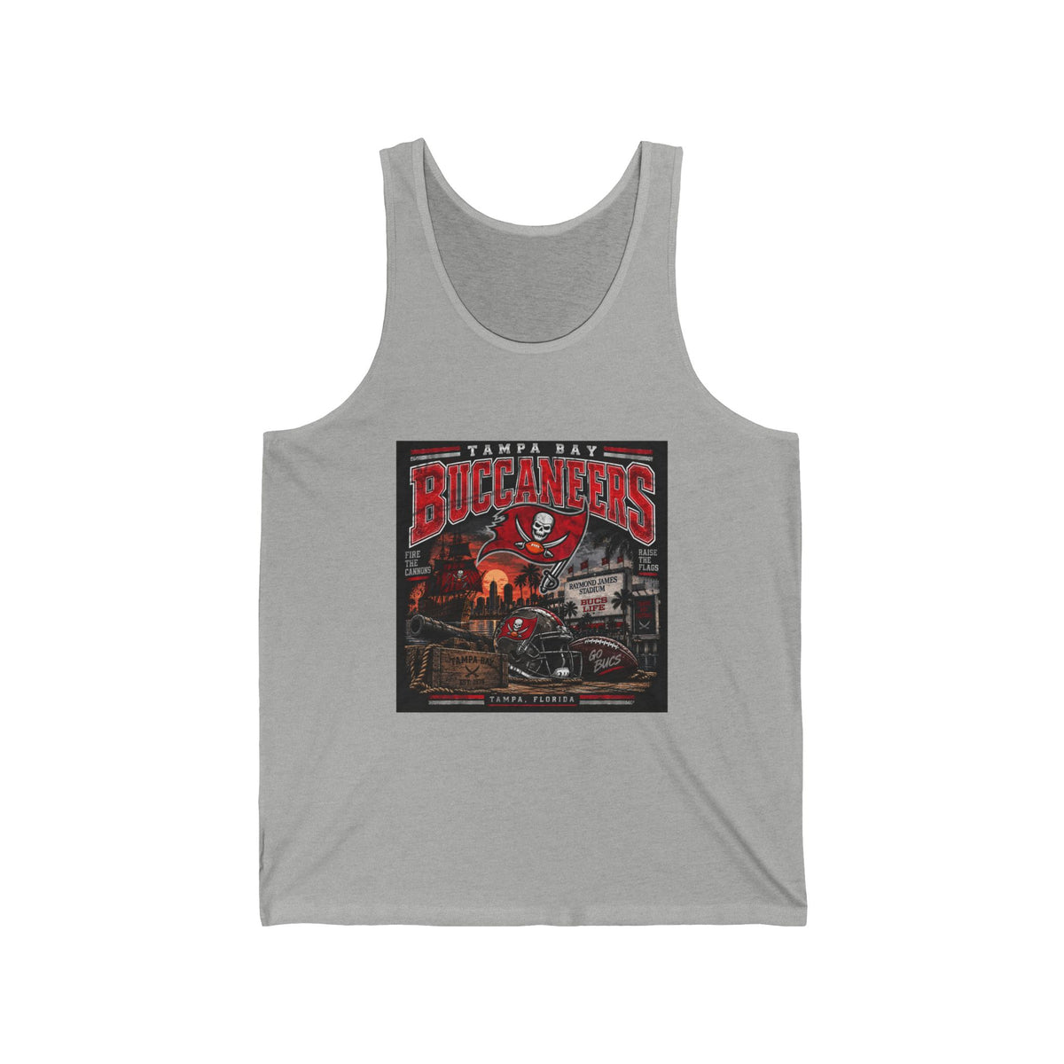 Tampa Bay Buccaneers Pirate Heritage - Athletic Tank