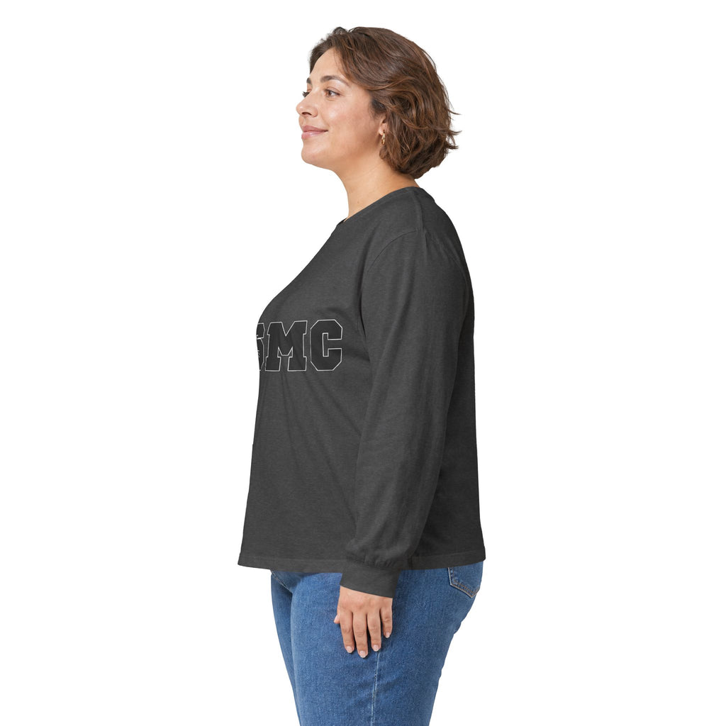 Marine Corps Varsity - Unisex Ultra Cotton Long Sleeve Tee