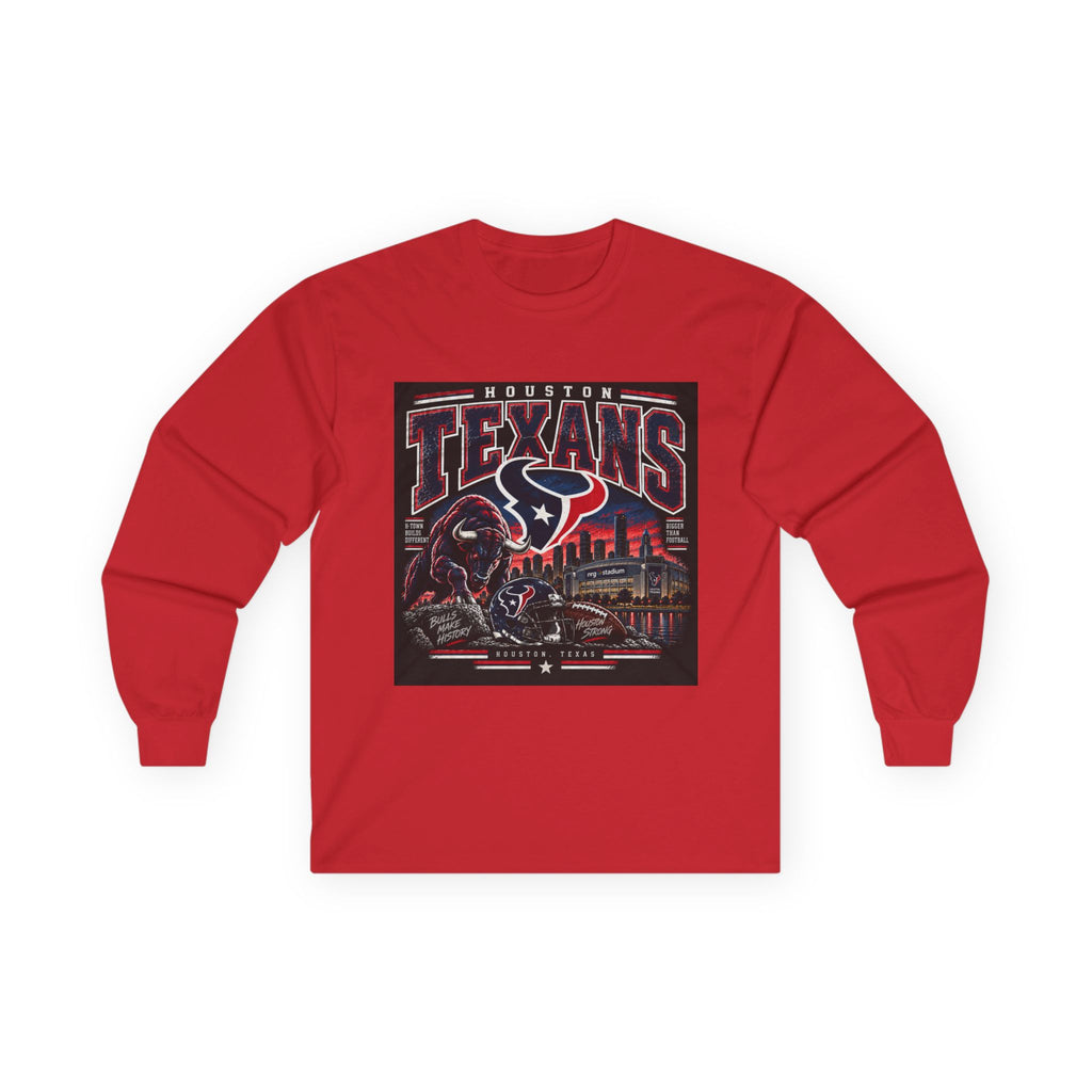 Houston Texans Gridiron Glory - Unisex Ultra Cotton Long Sleeve Tee