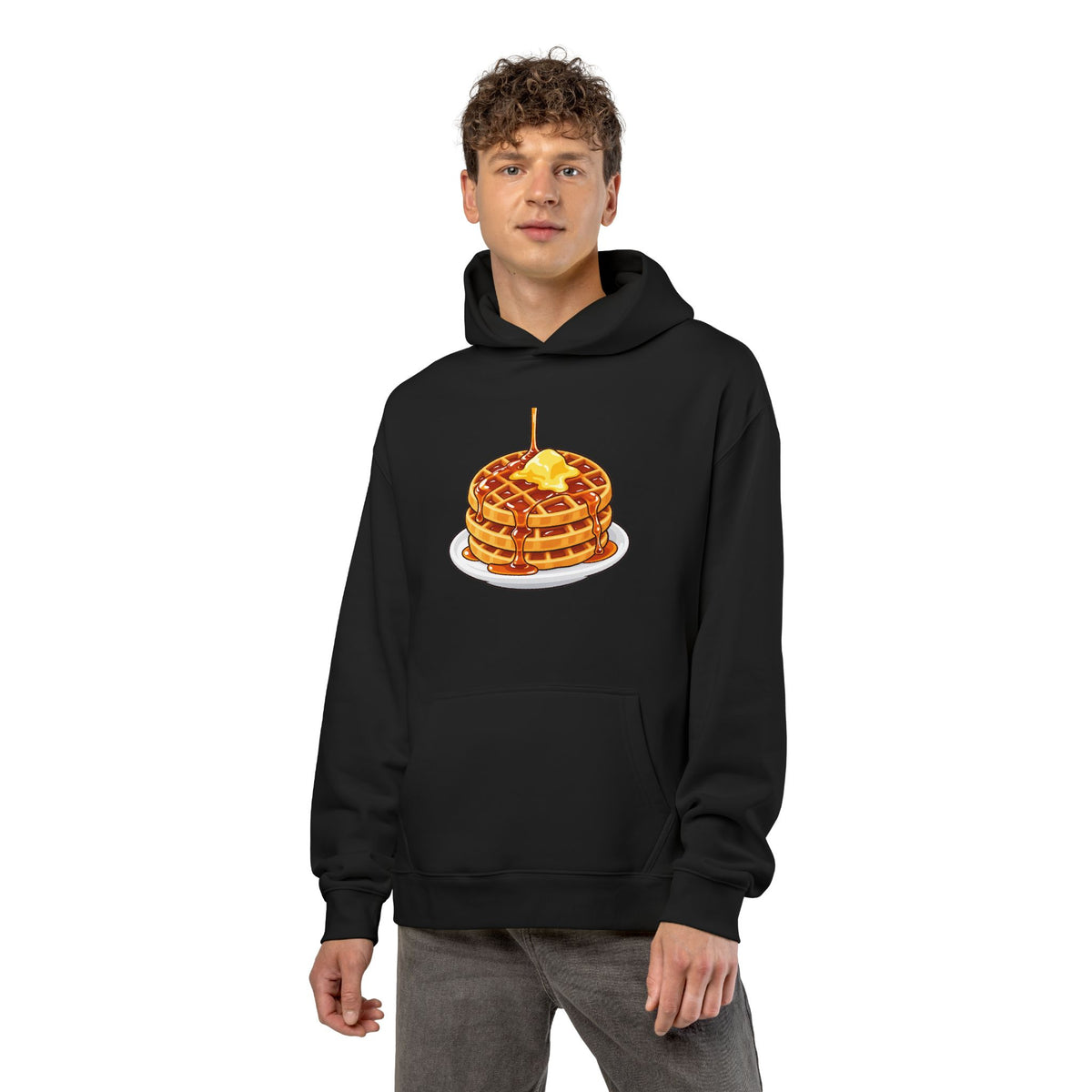 Cartoon Waffles - Hoodie