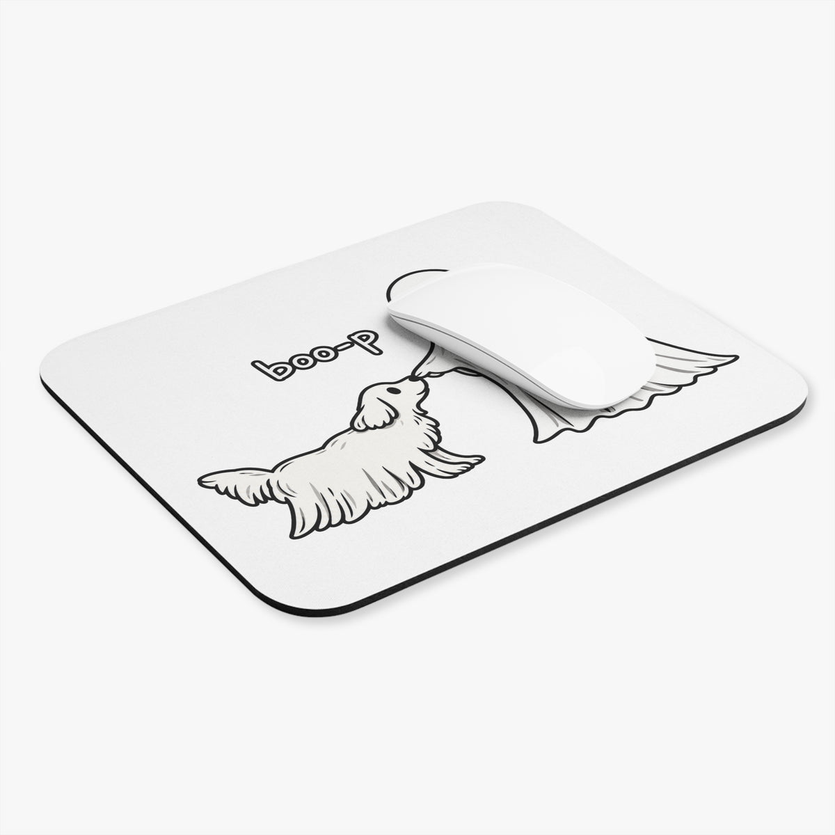 Boo-p Ghost and Dog - Mouse Pad