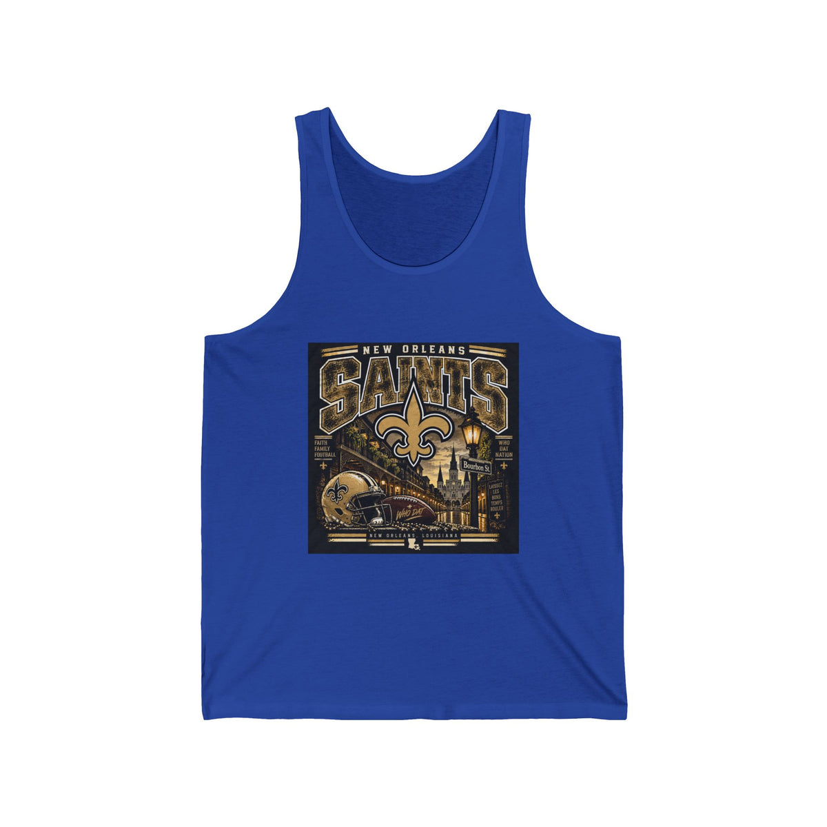 Saints Nation Glory Tee - Athletic Tank