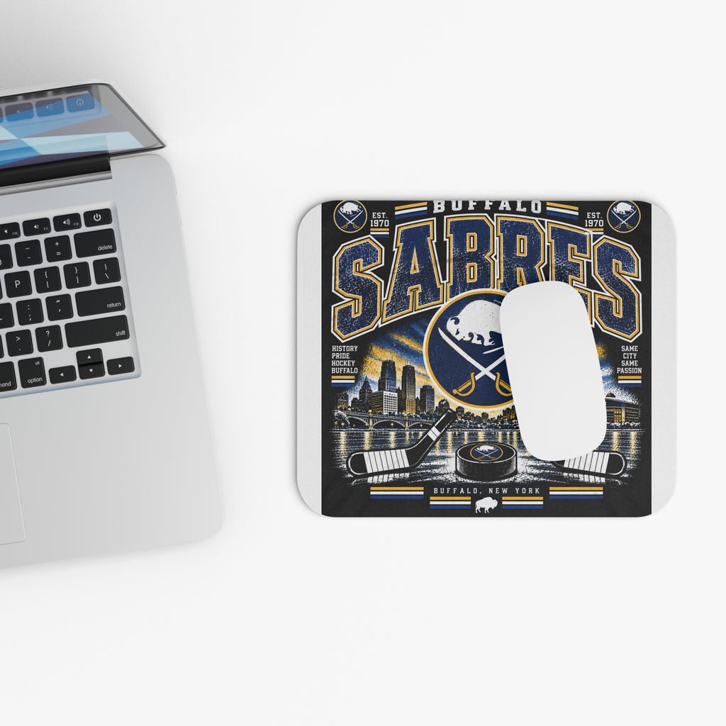 Buffalo Sabres Heritage Shield - Mouse Pad