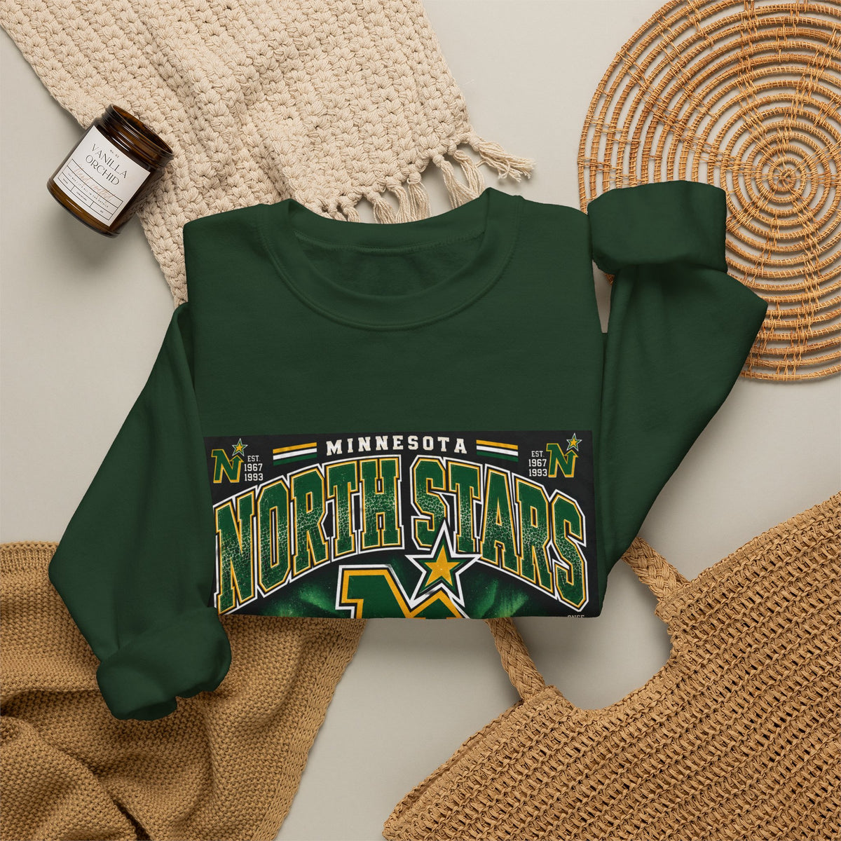 Minnesota North Stars - Crewneck Sweatshirt