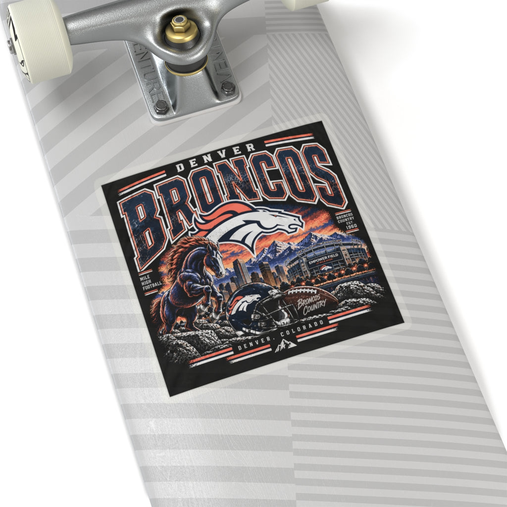 Denver Broncos - Kiss-Cut Sticker