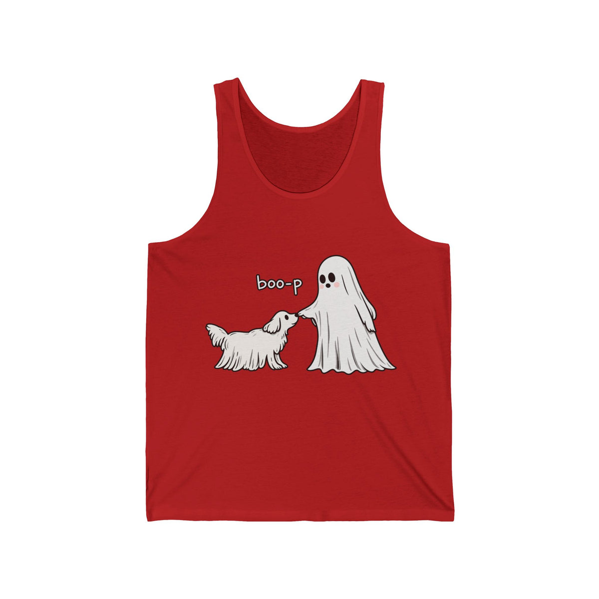 Boo-p Ghost and Dog - Athletic Tank
