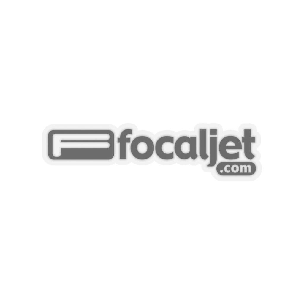 FocalJet Classic Logo Tee - Kiss-Cut Sticker
