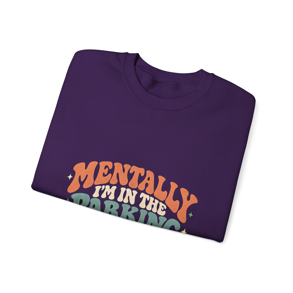 Secretly Plotting Dark Parking - Crewneck Sweatshirt