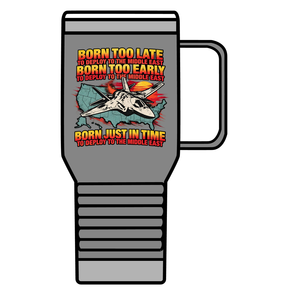 Desert Deployment Tee - 20oz Insulated Mug