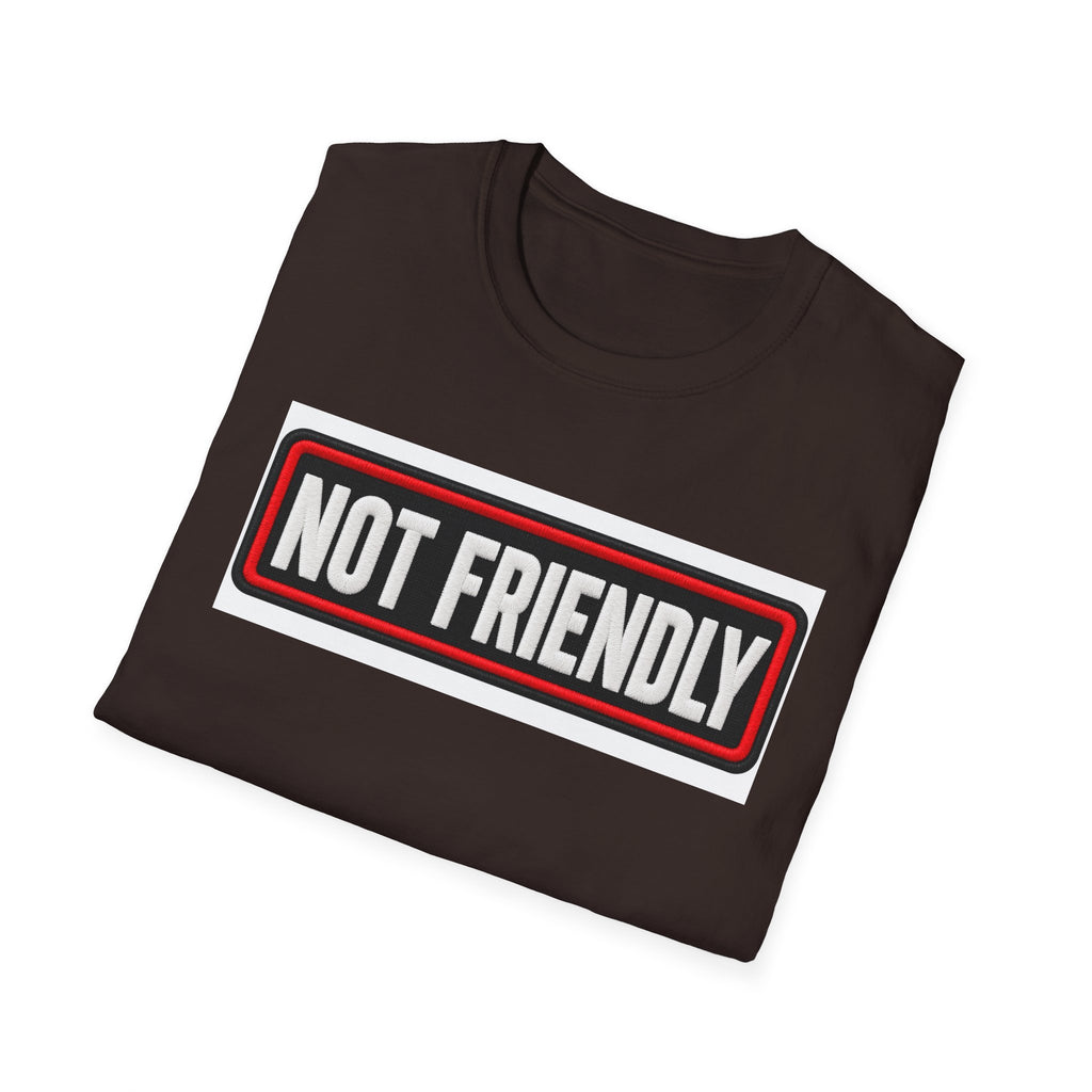 Not Friendly - Service Dog Patch - Classic Tee