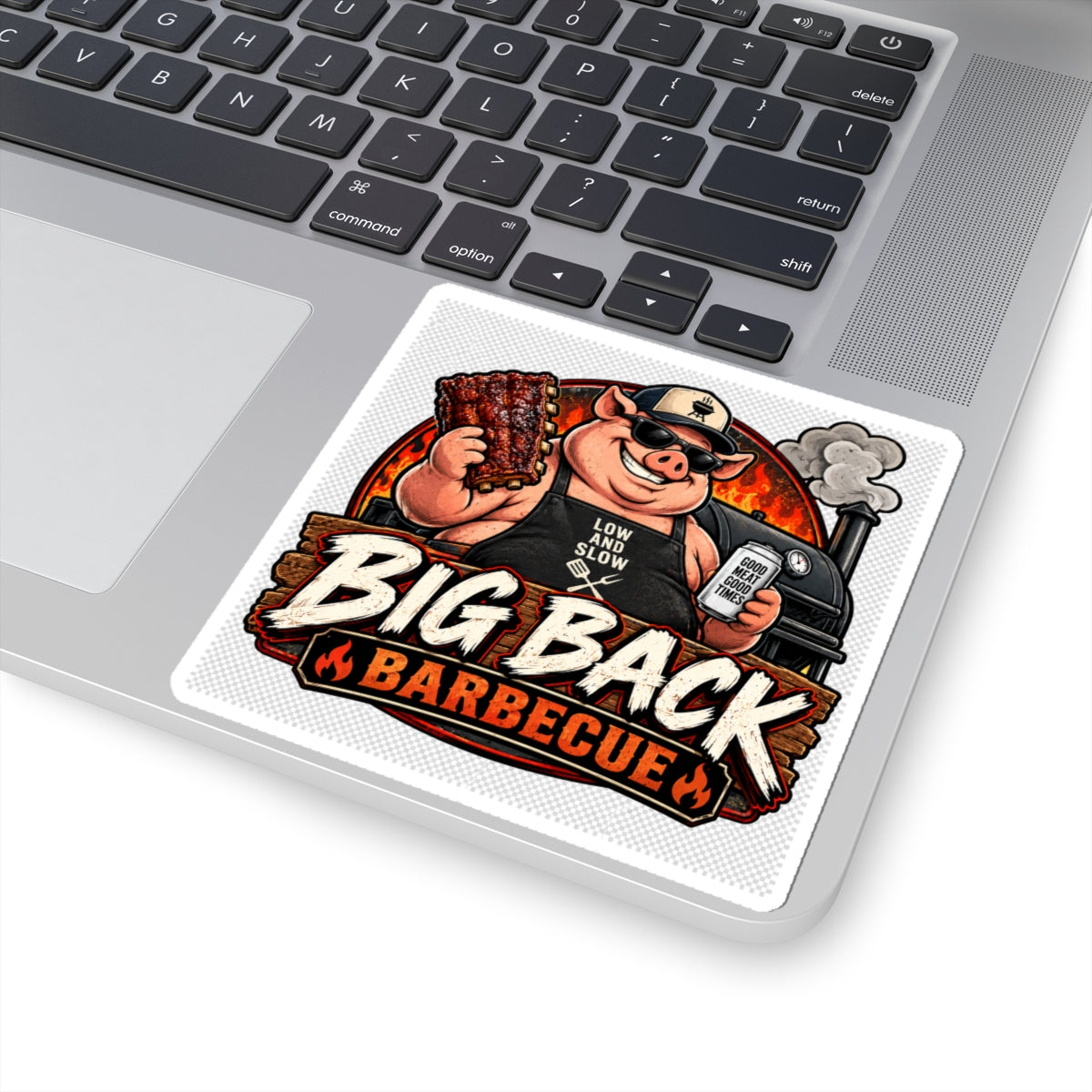 Big Back Barbecue - Kiss-Cut Sticker