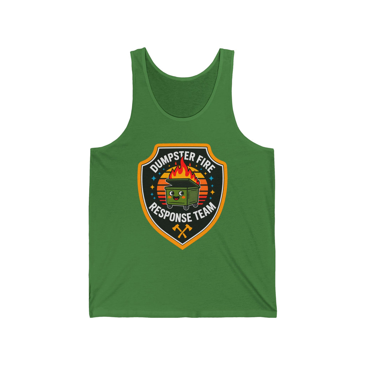 Dumpster Fire Response Team - Athletic Tank